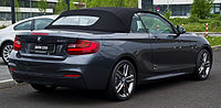 BMW 220i Cabriolet M Sport (2015–2017)