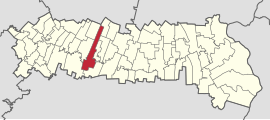 Location in Ialomița County