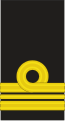 Komandleitnanta uzplecis Karaliskajā karaflotē (Royal Navy)