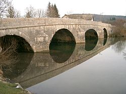 Skyline of Pont-du-Navoy