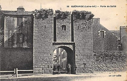 Porte de Saillé vers le début du XXe siècle.