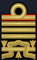 Distintivo per paramano di ammiraglio di squadra con incarichi speciali della Marina Militare