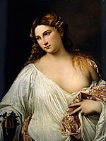 Flora, 1515 aldean, Uffizi Galeria, Florentzia