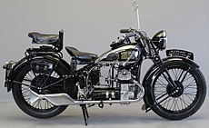 AJS Model S3 uit 1931.