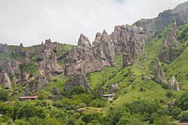 Hoodoos en Hin Khndzoresk, Armenia