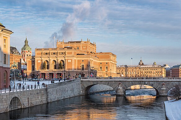 Kungliga Operan (Royal Swedish Opera) in Stockholm.