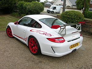 ポルシェ・997 GT3 RS（後期）リア