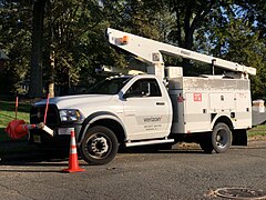 Ram 4500 DS (a medium duty version of the 4th generation Ram pickup), operated by Verizon