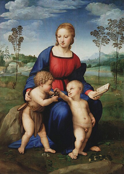 File:Madonna of the Goldfinch (by Raffaello Sanzio) – Galleria degli Uffizi, Florence.jpg