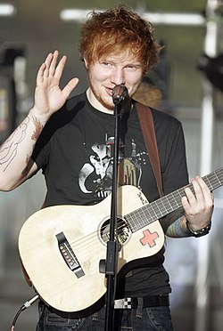 Ed Sheeran i februar 2013.