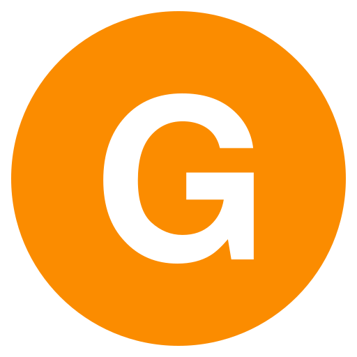 File:Eo circle orange white letter-g.svg