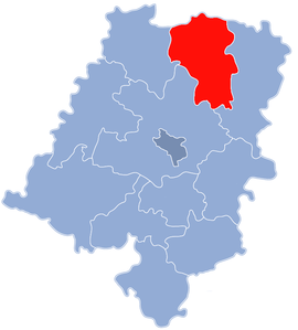 Powiat Powiat kluczborski v Opolskom vojvodstve (klikacia mapa)