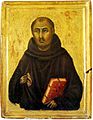 Saint Francis by Niccolo di Segna