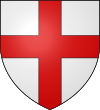 Croix de saint Georges, blason de la république de Gênes.