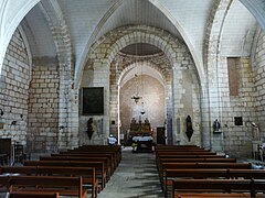 La nef de l'église.