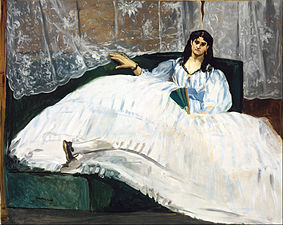 Édouard Manet, Dame à l'éventail (1862)