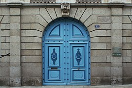 Fougères, 32 rue Nationale, porte.jpg