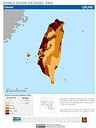 Taiwan Population Density, 2000 (6172450782).jpg