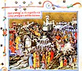 Image 48Hungarian conquest of the Carpathian Basin depicted in the Chronicon Pictum (from History of Hungary)