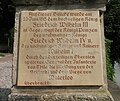 Merseburg, Waterloo-Gedenktafel