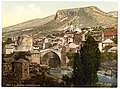 Stari most i Saborna crkva, period 1890.-1900.