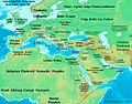 Image 8Egypt and its world in 1300 BC. (from History of ancient Egypt)