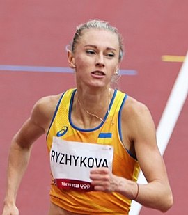 Ryžykova Tokion kesäolympialaisissa elokuussa 2021.