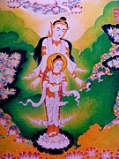 Bodh Gaya - Wat Thai - Mayadevi and the Bodhisatta (9225599941).jpg