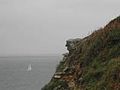 Groix : sentier de randonnée au nord est de Port Tudy en 2004