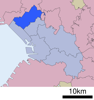 花見川区位置図