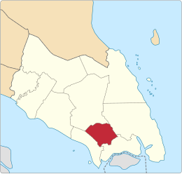 Distretto di Kulai – Mappa