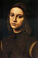 Perugino, Retrato de un joven (¿Retrato de Alessandro Braccesi?), Florencia, Uffizi