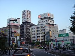 Sentrum i Yokkaichi