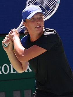 Iga Świąteková na US Open 2023