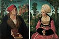 Portraits de Johannes et Anna Cuspinian , 1502-1503, musée Oskar Reinhart « Am Römerholz »