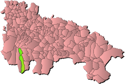 Location in La Rioja