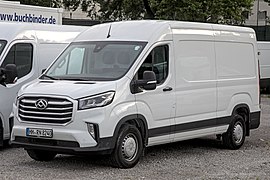 Maxus Deliver 9 - left front view