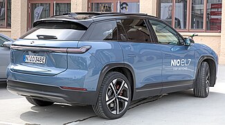 NIO EL7 - right rear view