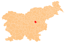 Location of the Municipality of Hrastnik in Slovenia