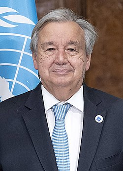 António Guterres vuonna 2021.