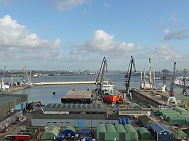 Eerste Werkhaven met dok 5 en 6