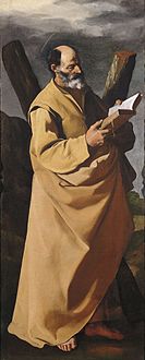 Saint André, v.1630-1632, Budapest, musée des Beaux-Arts