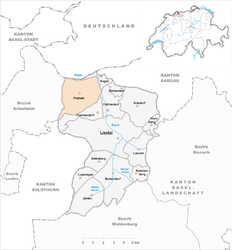 Pratteln – Mappa