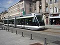 Bombardier TVR guided trolleybus in Nancy