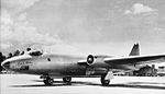 A No. 1 Long Range Flight Canberra at Columbo during the Christchurch Centenary air race