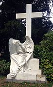 Ehrengrab Andreas Achenbach, Nordfriedhof Düsseldorf, am 28. Juli 2016.jpg