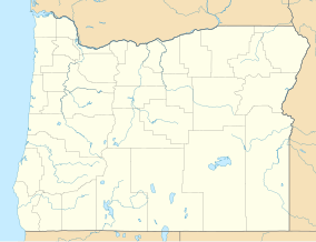 Map showing the location of Clackamas Wilderness