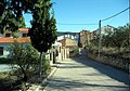 Vista parcial del caserío de Casasaltas (Valencia), dende l'avenida de la Diputación.