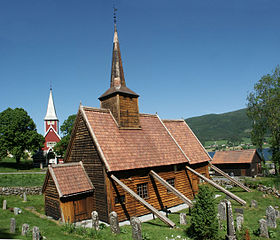 Exterior of the church