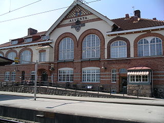 Alvesta station 2009